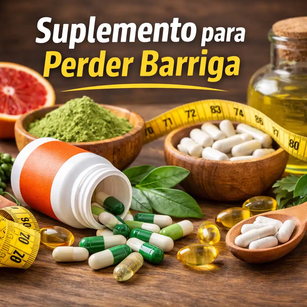 melhor suplemento para perder barriga natural