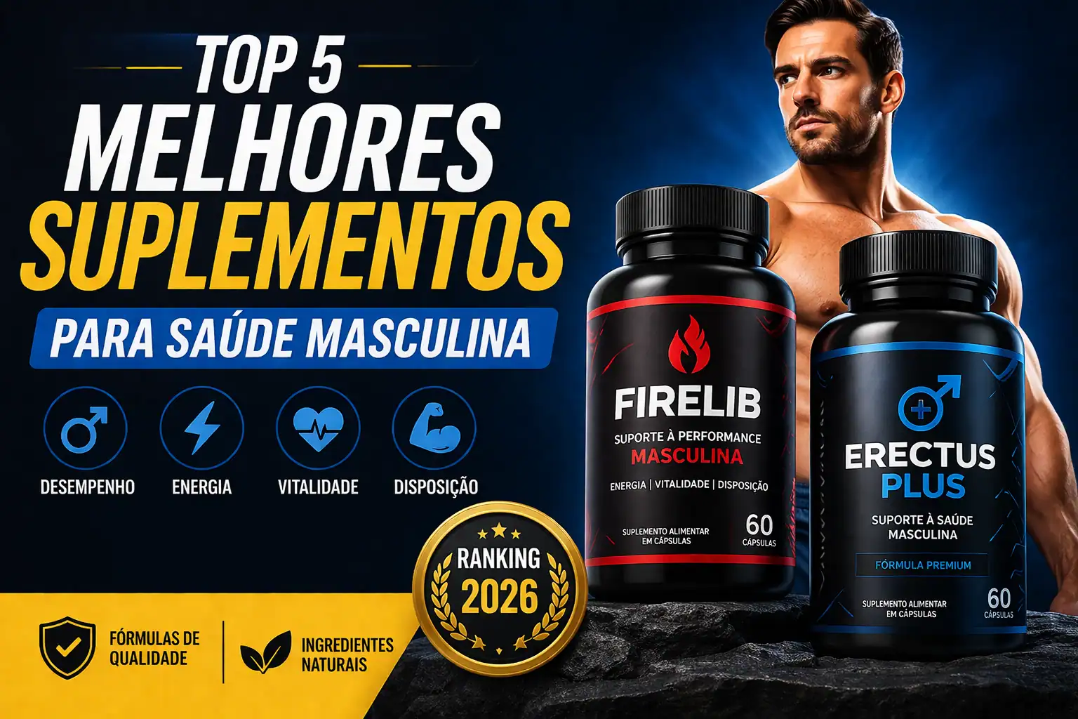 melhor suplemento saúde masculina