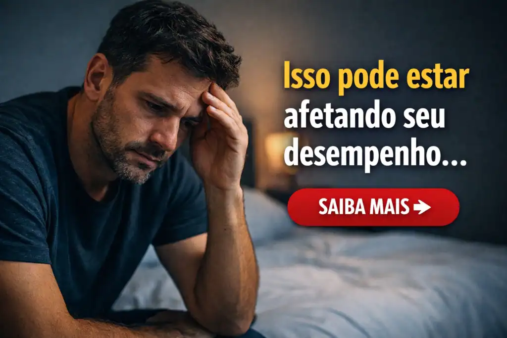 Imagem atual: disfunção erétil causas comuns homem preocupado desempenho masculino