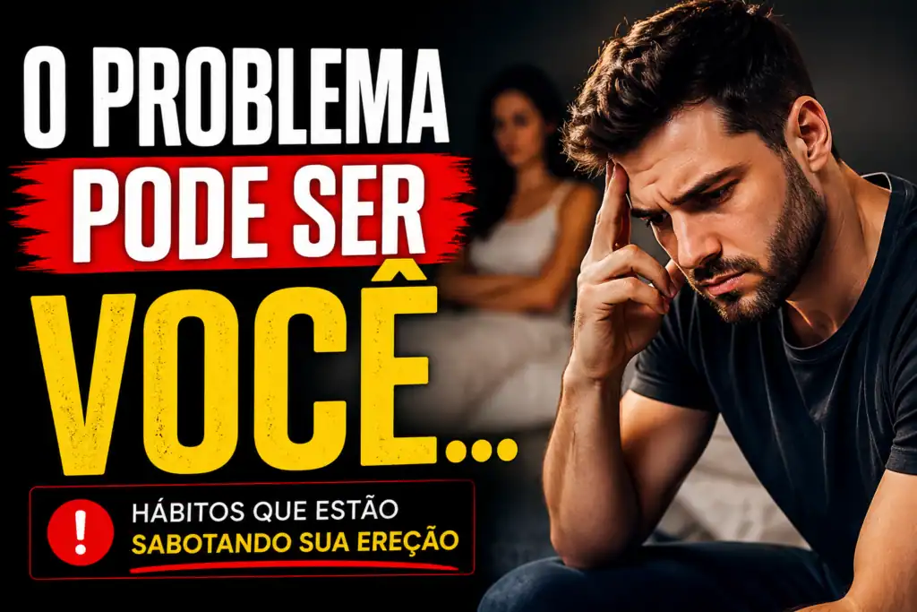 Imagem atual: o que prejudica a erecao homem preocupado desempenho masculino